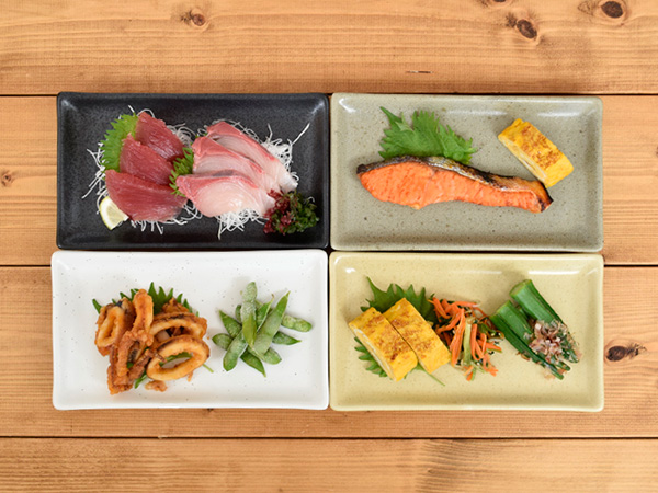 館林源右衛門　最高級品　金彩赤絵花唐草 輪花向付　刺身皿& 輪花猪口セット2人分 館林源右衛門 最高級品 金彩赤絵花唐草 輪花向付 刺身皿&