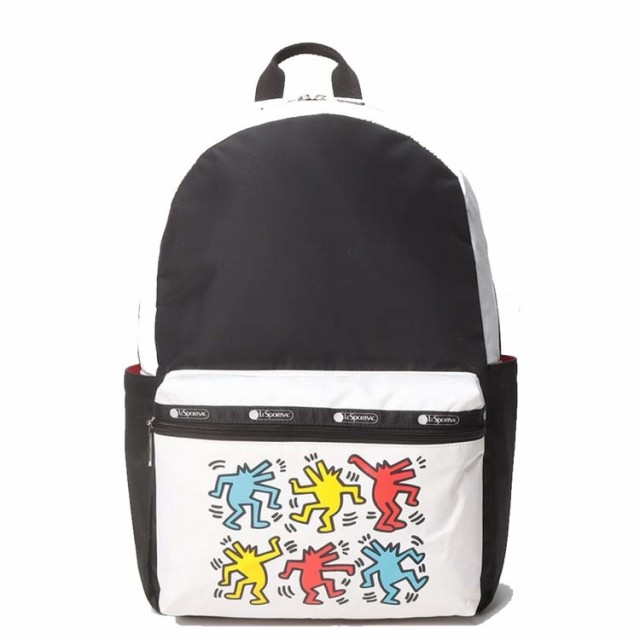 レスポートサック リュック LeSportsac CARSON BACKPACK カーソンバックパック Keith Haring キースへリング  3426 G871 DANCE TOGETHER ｜au PAY マーケット