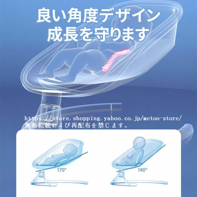 ベビーベッド 子育て 電動 バウンサー ゆりかご 蚊帳 かや 安全 新生児 通気性 良い リモコン 赤ちゃん 子ども 寝具 ベビー 用品  スインの通販はau PAY マーケット - Aimee Shop