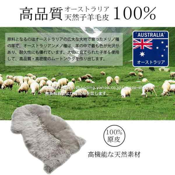 カーペット、ラグ 羊毛 マット 2匹物 敷物 暖かい 100%原皮 あったか