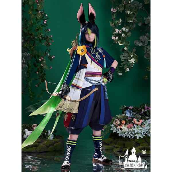 原神 喵屋小铺 ティナリ コスプレ ウィッグ・靴・武器追加可