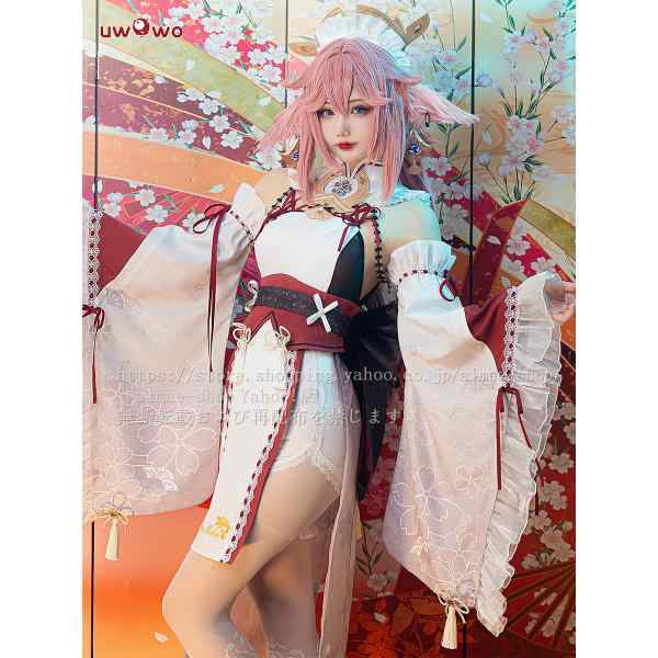 お買得！】 Uwowo 原神 宵宮 メイド服 コスプレ 衣装 花火 ホビー 