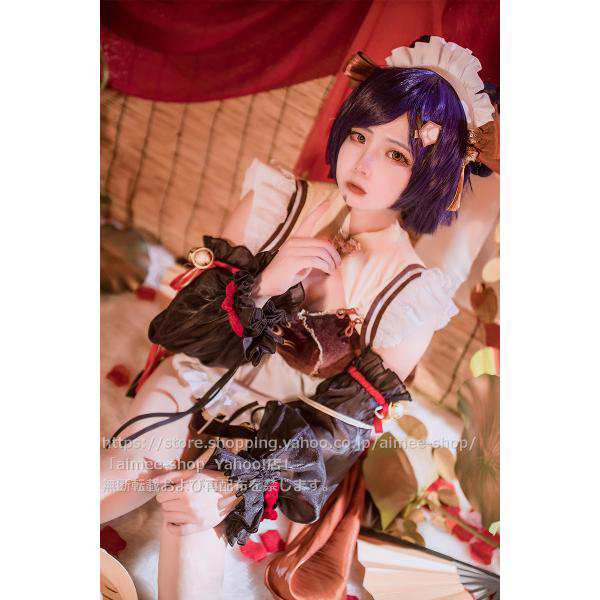 Uwowo製品】短納期 原神cosplay 香菱 (シャンリン) メイド服