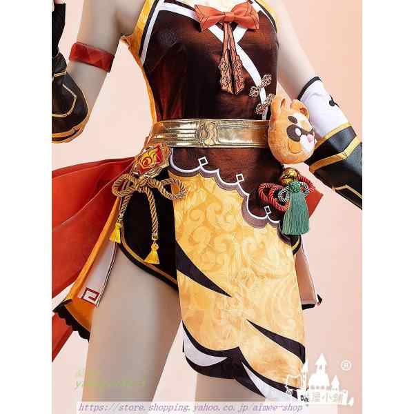 猫屋小舗 原神 cos 香菱 コスプレ衣装 変装 キャラクタ衣装 ※ ウィッグ