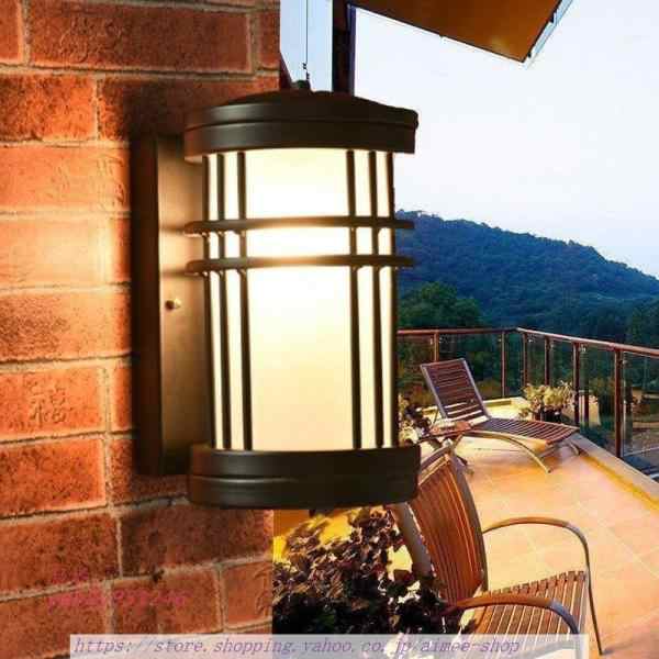 庭用 夜明け 　屋外ライド 防水壁掛け照明 アンティーク ウォールランプ　 ブラケットライト 　 ポーチライト　レトロ
