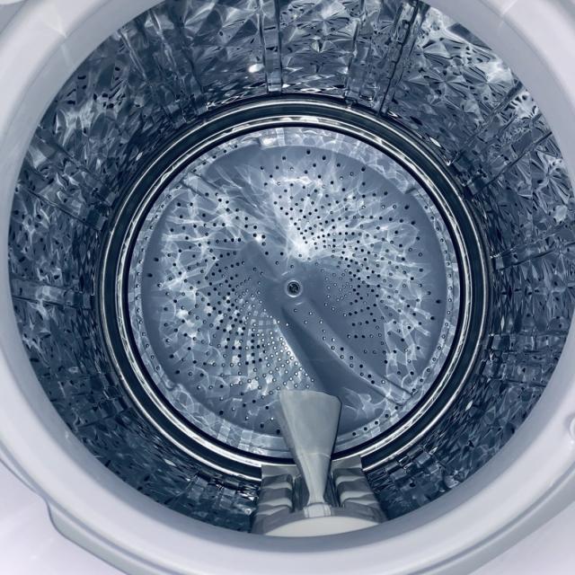 【中古】 【自社配送エリア内限定】 シャープ SHARP 洗濯機 一人暮らし 大きめ 2018年製 全自動洗濯機 8.0kg シルバー 送風 乾燥機能付き ES-GV8C-S 縦型 送料無料 設置無料 地域限定 埼玉 東京 千葉 神奈川 RANK_B