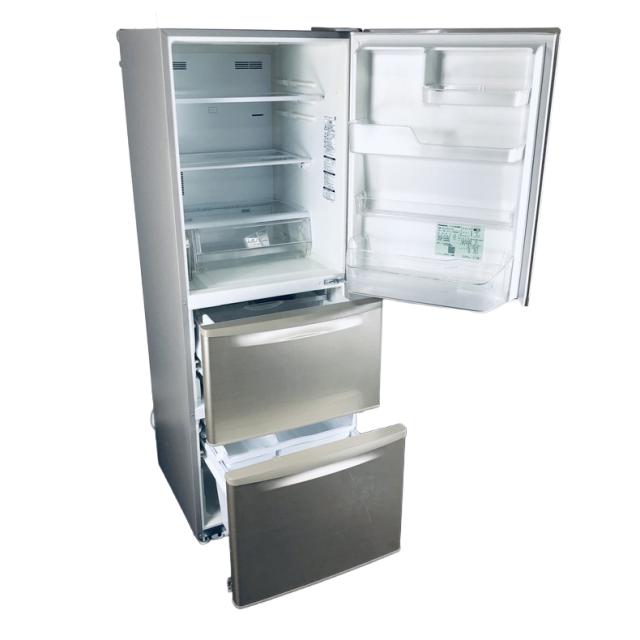【中古】 【自社配送エリア内限定】 パナソニック Panasonic 冷蔵庫 ファミリー 2019年製 3ドア 335L ゴールド ファン式 右開き NR-C340C-N 大型 奥行 65 以下 300L以上 送料無料 設置無料 地域限定 埼玉 東京 千葉 神奈川 RANK_C_1