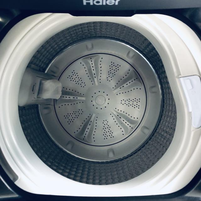 【中古】 【自社配送エリア内限定】 ハイアール Haier 洗濯機 一人暮らし 2021年製 全自動洗濯機 5.5kg ステンレスブラック 送風 乾燥機能付き JW-XP2C55F 縦型 送料無料 設置無料 地域限定 埼玉 東京 千葉 神奈川 RANK_B