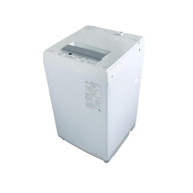 【中古】 【自社配送エリア内限定】 東芝 TOSHIBA 洗濯機 一人暮らし 2023年製 全自動洗濯機 4.5kg ホワイト 送風 乾燥機能付き AW-45GA2(W) 縦型 送料無料 設置無料 地域限定 埼玉 東京 千葉 神奈川 RANK_A