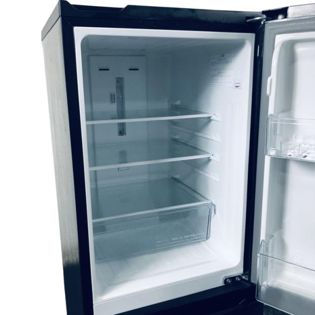【中古】 【自社配送エリア内限定】 アマダナ 冷蔵庫 2020年製 2ドア 154L ブラック ファン式 右開き AT-RF150-BK 一人暮らし 奥行60cm以下 送料無料 設置無料 地域限定 埼玉 東京 千葉 神奈川 RANK_B_2