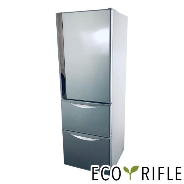 【中古】 【自社配送エリア内限定】 日立 HITACHI 冷蔵庫 2018年製 3ドア 375L ライトブラウン ファン式 右開き R-K380HV(T) ファミリー 大型 300L以上 送料無料 設置無料 地域限定 埼玉 東京 千葉 神奈川 RANK_B