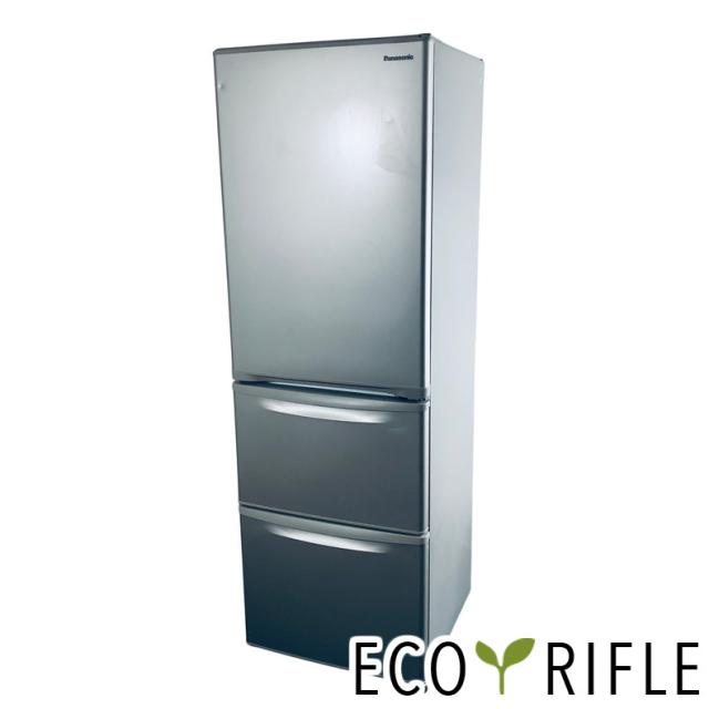 【中古】 【自社配送エリア内限定】 パナソニック Panasonic 冷蔵庫 2021年製 3ドア 365L グレイスゴールド ファン式 右開き NR-C372N-N ファミリー 大型 奥行 以下 300L以上 送料無料 設置無料 地域限定 埼玉 東京 千葉 神奈川 RANK_B
