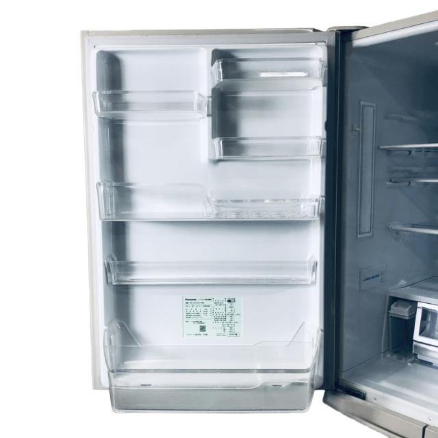 【中古】 【自社配送エリア内限定】 パナソニック Panasonic 冷蔵庫 2018年製 5ドア 406L シャンパン ファン式 左開き NR-E413VL-N ファミリー 大型 400L以上 送料無料 設置無料 地域限定 埼玉 東京 千葉 神奈川 RANK_B_6