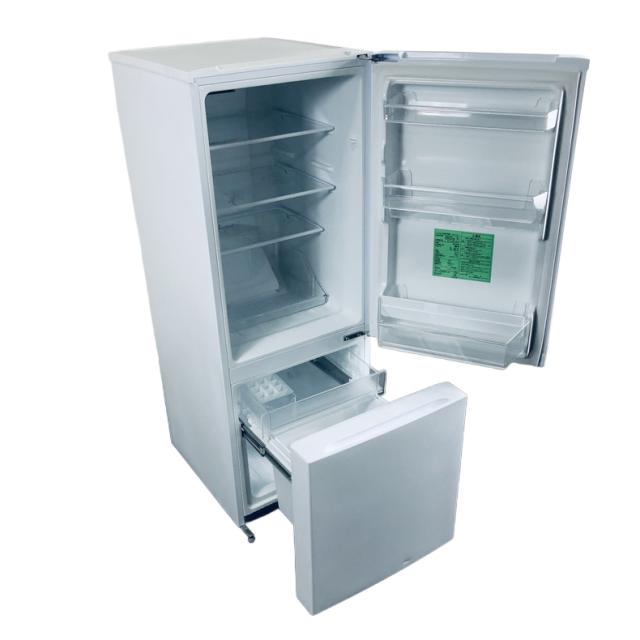 【中古】 【自社配送エリア内限定】 ヤマダ電機 YAMADA 冷蔵庫 2022年製 2ドア 156L ホワイト ファン式 右開き YRZ-F15J 一人暮らし 奥行60cm以下 送料無料 設置無料 地域限定 埼玉 東京 千葉 神奈川 RANK_C_1