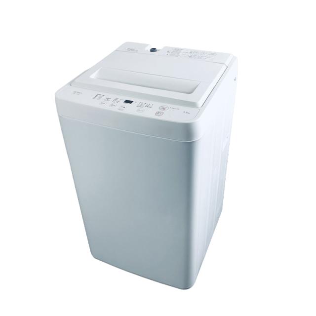 【中古】 【自社配送エリア内限定】 ヤマダ電機 YAMADA 洗濯機 2023年製 全自動洗濯機 5.5kg ホワイト 送風 乾燥機能付き YWM-T55LW 一人暮らし 縦型 送料無料 設置無料 地域限定 埼玉 東京 千葉 神奈川 RANK_B