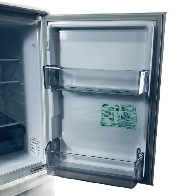 【中古】 【自社配送エリア内限定】 三菱 MITSUBISHI 冷蔵庫 2021年製 2ドア 146L キーワードホワイト ファン式 右開き MR-P15EF-KW 一人暮らし 大きめ 奥行60cm以下 送料無料 設置無料 地域限定 埼玉 東京 千葉 神奈川 RANK_C_4