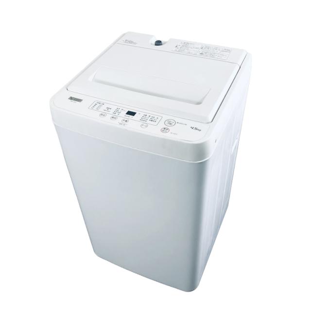 【中古】 【自社配送エリア内限定】 ヤマダ電機 YAMADA 洗濯機 2022年製 全自動洗濯機 4.5kg ホワイト 送風 乾燥機能付き YWM-T45H1 一人暮らし 縦型 送料無料 設置無料 地域限定 埼玉 東京 千葉 神奈川 RANK_B