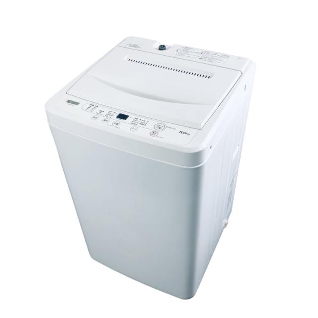 【中古】 【自社配送エリア内限定】 ヤマダ電機 YAMADA 洗濯機 2022年製 全自動洗濯機 6.0kg ホワイト 送風 乾燥機能付き YWM-T60H1 一人暮らし 縦型 送料無料 設置無料 地域限定 埼玉 東京 千葉 神奈川 RANK_B