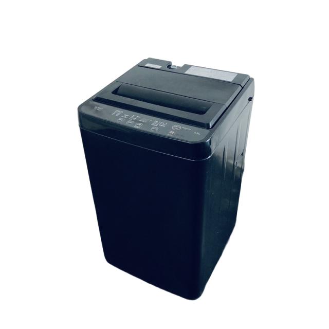 【中古】 【自社配送エリア内限定】 RORO 洗濯機 2024年製 全自動洗濯機 5.5kg ブラック 送風 乾燥機能付き YWM-T55LK 一人暮らし 縦型 送料無料 設置無料 地域限定 埼玉 東京 千葉 神奈川 RANK_C