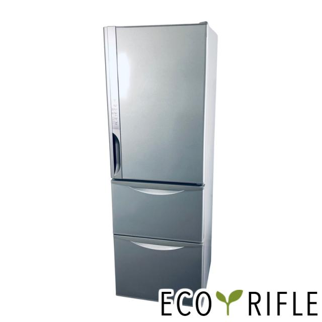 【中古】 【自社配送エリア内限定】 日立 HITACHI 冷蔵庫 2017年製 3ドア 375L ライトブラウン ファン式 右開き R-K380GV(T) ファミリー 大型 300L以上 送料無料 設置無料 地域限定 埼玉 東京 千葉 神奈川 RANK_C