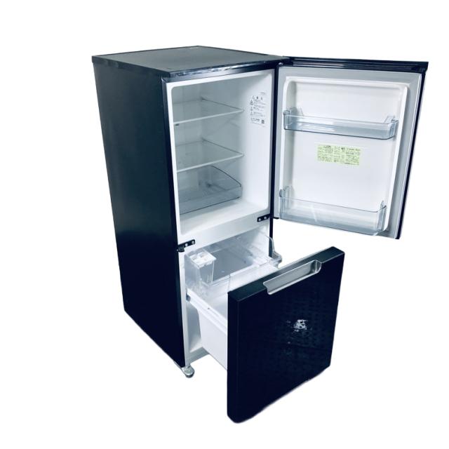 【中古】 【自社配送エリア内限定】 シャープ SHARP 冷蔵庫 2021年製 2ドア 152L ピュアブラック ファン式 両方開き SJ-GD15H-B 一人暮らし 大きめ 奥行60cm以下 送料無料 設置無料 地域限定 埼玉 東京 千葉 神奈川 RANK_B_1