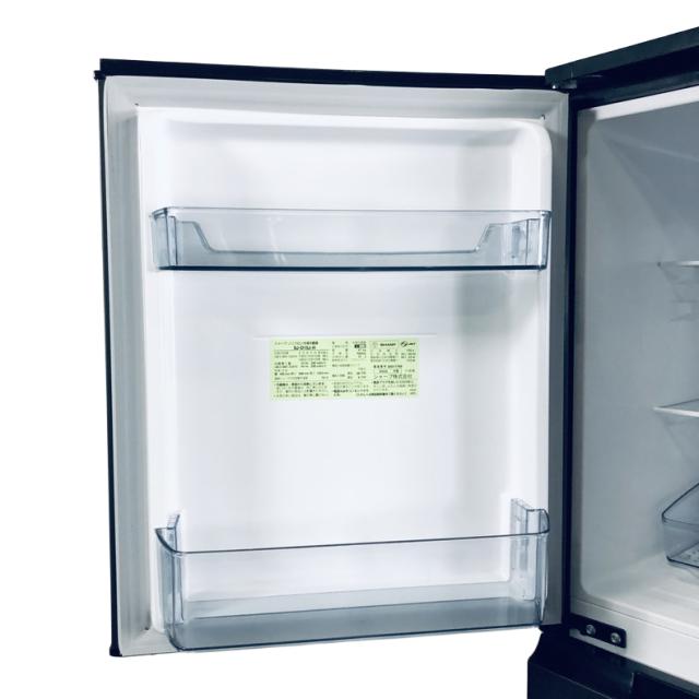 【中古】 【自社配送エリア内限定】 シャープ SHARP 冷蔵庫 2022年製 2ドア 152L グレー ファン式 両方開き SJ-D15J-H 一人暮らし 大きめ 奥行60cm以下 送料無料 設置無料 地域限定 埼玉 東京 千葉 神奈川 RANK_C_4