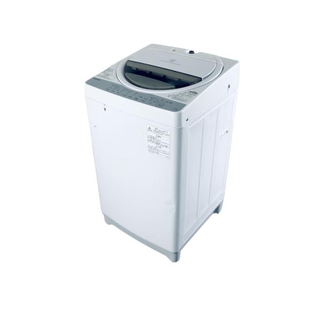 【中古】 【自社配送エリア内限定】 東芝 TOSHIBA 洗濯機 2018年製 全自動洗濯機 7.0kg ホワイト AW-7G6(W) 一人暮らし 大きめ 縦型 送料無料 設置無料 地域限定 埼玉 東京 千葉 神奈川 RANK_B