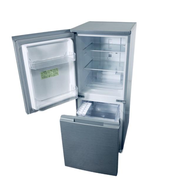 【中古】 【自社配送エリア内限定】 シャープ SHARP 冷蔵庫 2021年製 2ドア 152L シルバー ファン式 両方開き SJ-D15G-S 一人暮らし 大きめ 奥行60cm以下 送料無料 設置無料 地域限定 埼玉 東京 千葉 神奈川 RANK_B_1