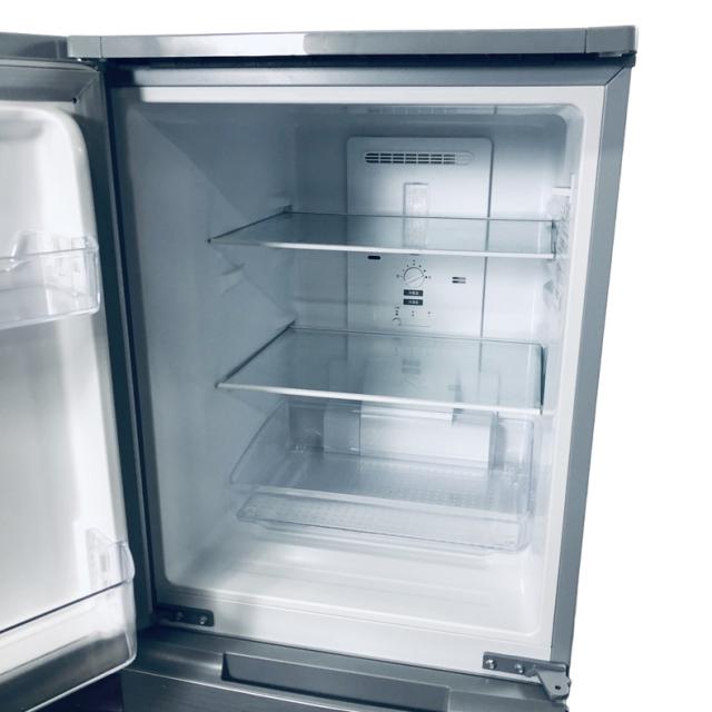 【中古】 【自社配送エリア内限定】 シャープ SHARP 冷蔵庫 2021年製 2ドア 152L シルバー ファン式 両方開き SJ-D15G-S 一人暮らし 大きめ 奥行60cm以下 送料無料 設置無料 地域限定 埼玉 東京 千葉 神奈川 RANK_B_2