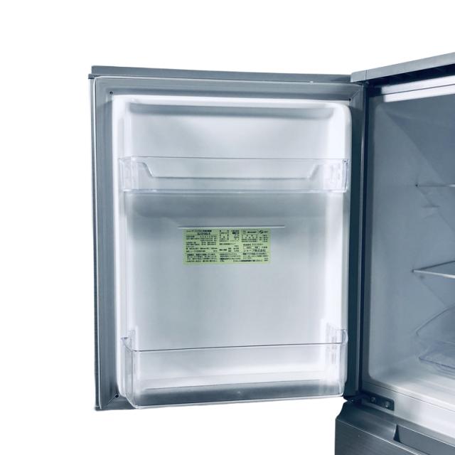 【中古】 【自社配送エリア内限定】 シャープ SHARP 冷蔵庫 2021年製 2ドア 152L シルバー ファン式 両方開き SJ-D15G-S 一人暮らし 大きめ 奥行60cm以下 送料無料 設置無料 地域限定 埼玉 東京 千葉 神奈川 RANK_B_4