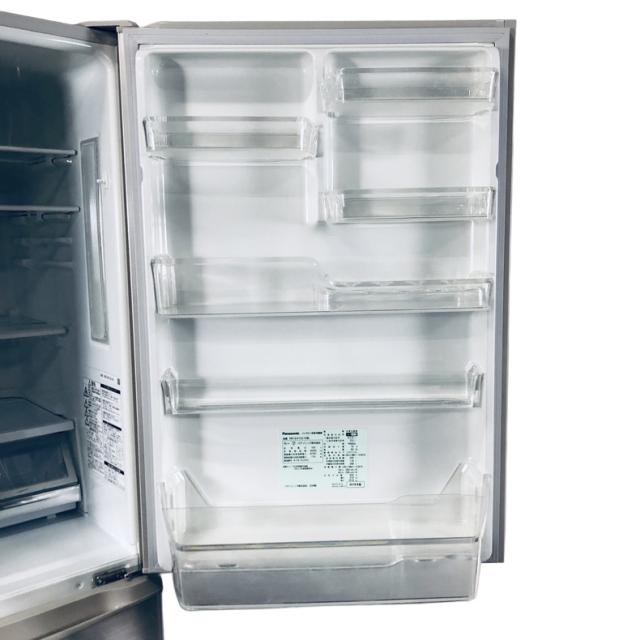 2018年製　パナソニック　5ドア　冷蔵庫　406L NR-E413V-N NR-E413PV-W 冷蔵庫 PVタイプ スノーホワイト [406L /5ドア /右開き