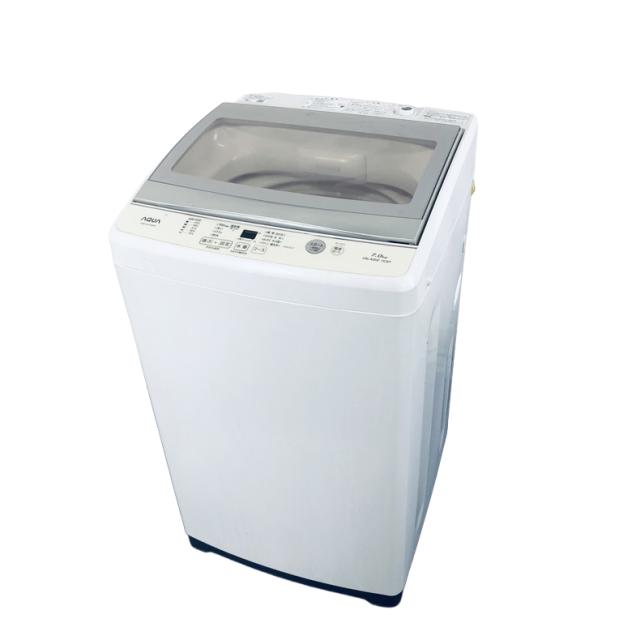 【中古】 【自社配送エリア内限定】 アクア AQUA 洗濯機 2019年製 全自動洗濯機 7.0kg ホワイト 送風 乾燥機能付き AQW-GS70G 一人暮らし 大きめ 縦型 送料無料 設置無料 地域限定 埼玉 東京 千葉 神奈川 RANK_B
