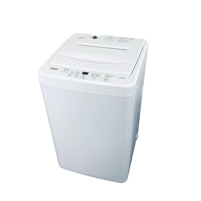 【中古】 【自社配送エリア内限定】 ヤマダ電機 YAMADA 洗濯機 2023年製 全自動洗濯機 6.0kg ホワイト 送風 乾燥機能付き YWM-T60H1 一人暮らし 縦型 送料無料 設置無料 地域限定 埼玉 東京 千葉 神奈川 RANK_B