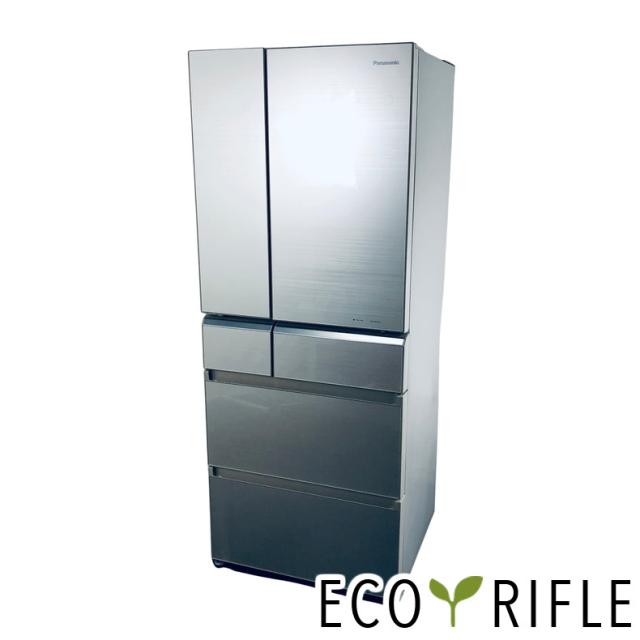 パナソニック　冷凍冷蔵庫　NR-FPM472S-W 2017年製　470L パナソニック 冷凍冷蔵庫 NR-FPM472S-W 2017年製 470L パナソニック