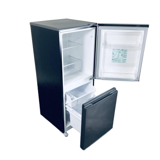 【中古】 【自社配送エリア内限定】 アクア AQUA 冷蔵庫 2022年製 2ドア 135L シルバー ファン式 右開き AQR-14N(S) 一人暮らし 奥行60cm以下 送料無料 設置無料 地域限定 埼玉 東京 千葉 神奈川 RANK_B_1