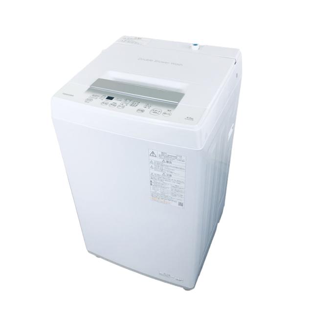 【中古】 【自社配送エリア内限定】 東芝 TOSHIBA 洗濯機 2024年製 全自動洗濯機 4.5kg ホワイト 送風 乾燥機能付き AW-45GA2 一人暮らし 縦型 送料無料 設置無料 地域限定 埼玉 東京 千葉 神奈川 RANK_A
