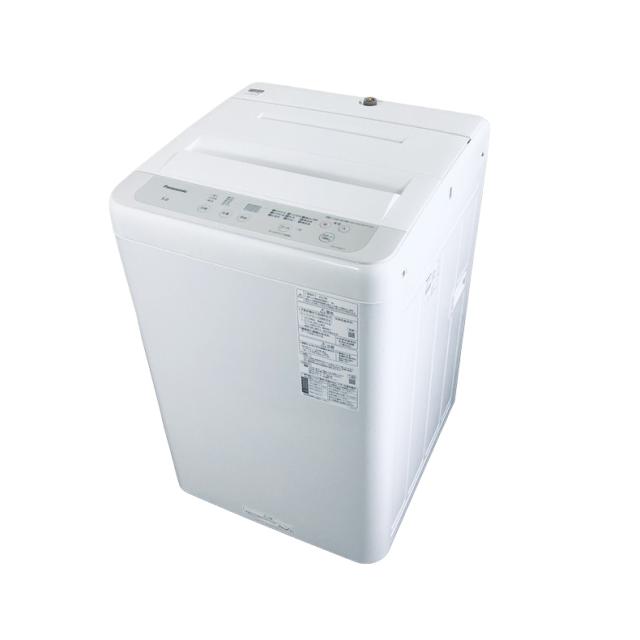 【中古】 【自社配送エリア内限定】 パナソニック Panasonic 洗濯機 2022年製 全自動洗濯機 5.0kg ホワイト 送風 乾燥機能付き NA-F50B15 一人暮らし 縦型 送料無料 設置無料 地域限定 埼玉 東京 千葉 神奈川 RANK_B