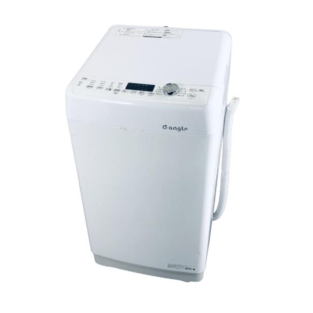【中古】 【自社配送エリア内限定】 e-angle 洗濯機 2020年製 全自動洗濯機 7.0kg ホワイト 送風 乾燥機能付き ANG-WM-B70-W 一人暮らし 大きめ 縦型 送料無料 設置無料 地域限定 埼玉 東京 千葉 神奈川 RANK_B