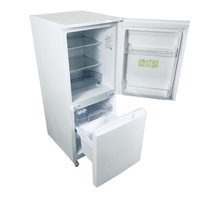 【中古】 【自社配送エリア内限定】 シャープ SHARP 冷蔵庫 2021年製 2ドア 152L ホワイト ファン式 両方開き SJ-D15G-W 一人暮らし 大きめ 奥行60cm以下 送料無料 設置無料 地域限定 埼玉 東京 千葉 神奈川 RANK_C_1