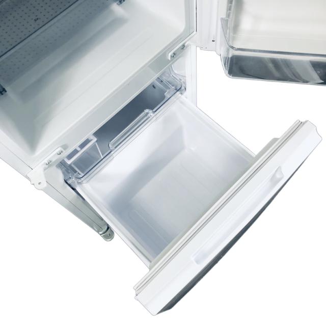 【中古】 【自社配送エリア内限定】 シャープ SHARP 冷蔵庫 2021年製 2ドア 152L ホワイト ファン式 両方開き SJ-D15G-W 一人暮らし 大きめ 奥行60cm以下 送料無料 設置無料 地域限定 埼玉 東京 千葉 神奈川 RANK_C_3