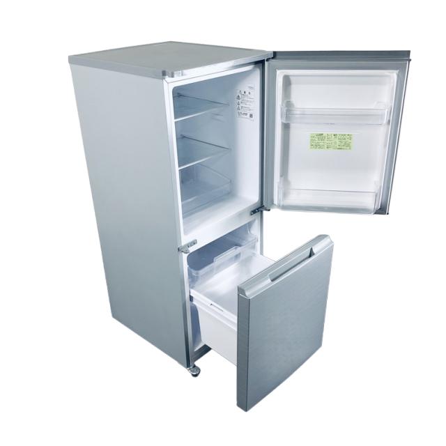 【中古】 【自社配送エリア内限定】 シャープ SHARP 冷蔵庫 2021年製 2ドア 152L シルバー ファン式 両方開き SJ-D15G-S 一人暮らし 大きめ 奥行60cm以下 送料無料 設置無料 地域限定 埼玉 東京 千葉 神奈川 RANK_B_1