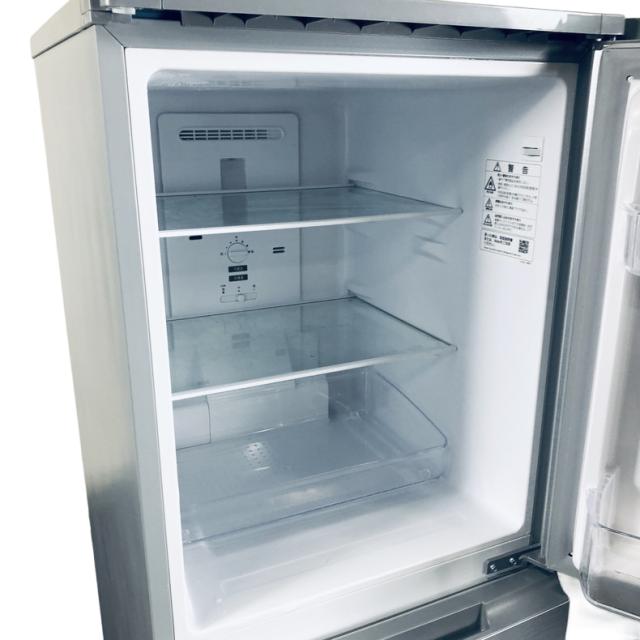 【中古】 【自社配送エリア内限定】 シャープ SHARP 冷蔵庫 2021年製 2ドア 152L シルバー ファン式 両方開き SJ-D15G-S 一人暮らし 大きめ 奥行60cm以下 送料無料 設置無料 地域限定 埼玉 東京 千葉 神奈川 RANK_B_2