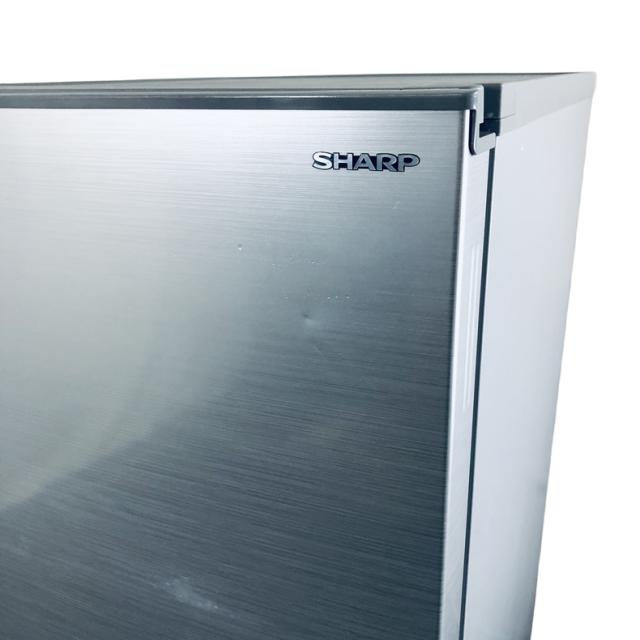 【中古】 【自社配送エリア内限定】 シャープ SHARP 冷蔵庫 2021年製 2ドア 152L シルバー ファン式 両方開き SJ-D15G-S 一人暮らし 大きめ 奥行60cm以下 送料無料 設置無料 地域限定 埼玉 東京 千葉 神奈川 RANK_B_8