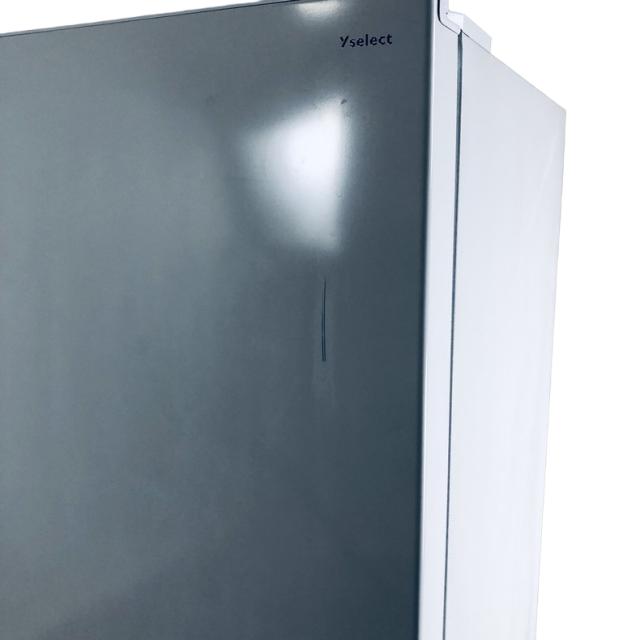 ID:rd24599 【自社配送エリア内限定】ヤマダ電機 YAMADA 冷蔵庫 一人暮らし 中古 2022年製 2ドア 236L ホワイト 直冷式 右開き YRZ-F23K  【リユース品：状態A】【送料無料】【設置費用無料】 再生品 リユース YAMADA SELECT YRZ-F23H1 ホワイト 冷蔵庫 ((236L・右
