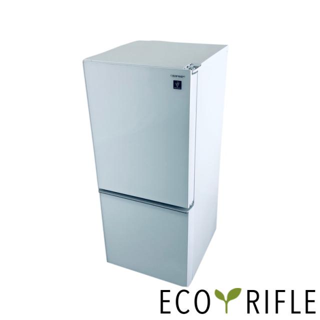 美品】【2020年製】SJ-GD14F-B 137L シャープ冷蔵庫 ガラス扉?】冷蔵庫