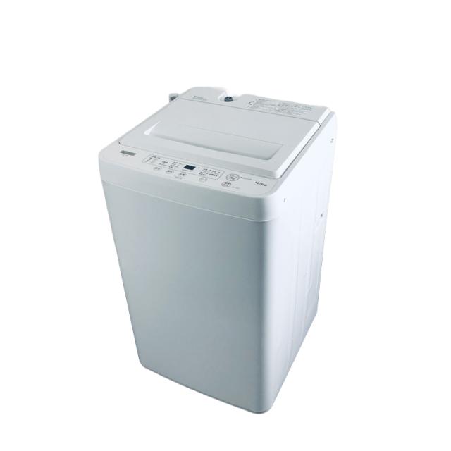 【中古】 【自社配送エリア内限定】 ヤマダ電機 YAMADA 洗濯機 2022年製 全自動洗濯機 4.5kg ホワイト 送風 乾燥機能付き YWM-T45H1 一人暮らし 縦型 送料無料 設置無料 地域限定 埼玉 東京 千葉 神奈川 RANK_B