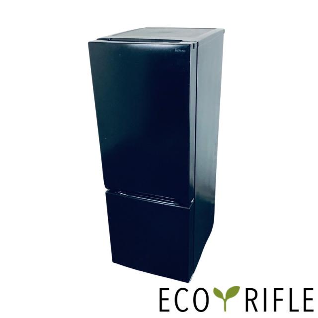 【中古】 【自社配送エリア内限定】 REFAGE 冷蔵庫 2024年製 2ドア 156L ブラック ファン式 右開き YRZ-F15LK 一人暮らし 大きめ 奥行60cm以下 送料無料 設置無料 地域限定 埼玉 東京 千葉 神奈川 RANK_B