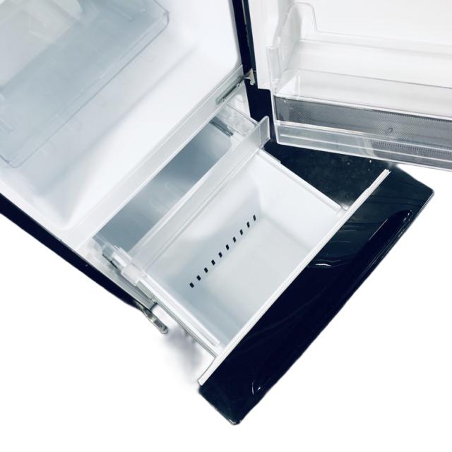 【中古】 【自社配送エリア内限定】 REFAGE 冷蔵庫 2024年製 2ドア 156L ブラック ファン式 右開き YRZ-F15LK 一人暮らし 大きめ 奥行60cm以下 送料無料 設置無料 地域限定 埼玉 東京 千葉 神奈川 RANK_B_3