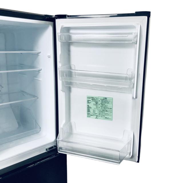 【中古】 【自社配送エリア内限定】 REFAGE 冷蔵庫 2024年製 2ドア 156L ブラック ファン式 右開き YRZ-F15LK 一人暮らし 大きめ 奥行60cm以下 送料無料 設置無料 地域限定 埼玉 東京 千葉 神奈川 RANK_B_4