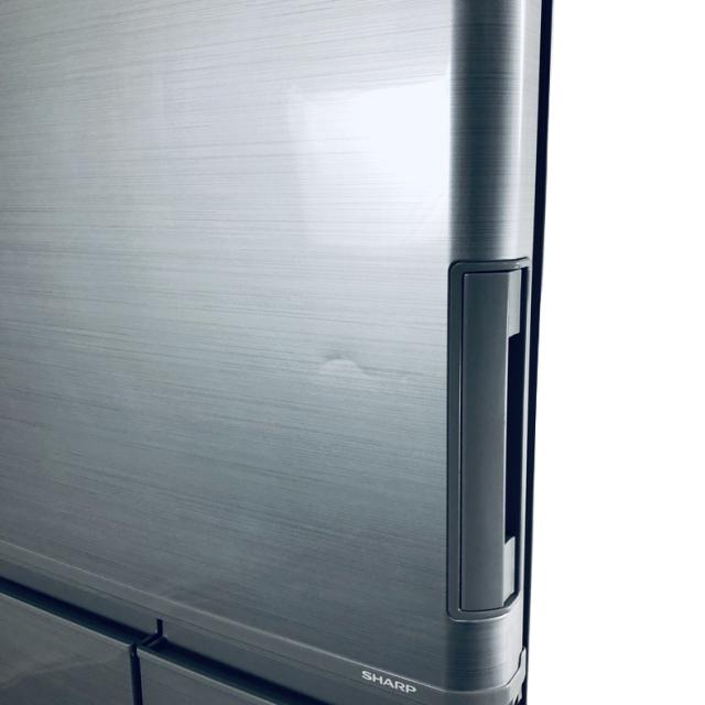 【中古】 【自社配送エリア内限定】 シャープ SHARP 冷蔵庫 2018年製 5ドア 412L シルバー ファン式 両方開き SJ-W412D-S ファミリー 大型 400L以上 送料無料 設置無料 地域限定 埼玉 東京 千葉 神奈川 RANK_A_10